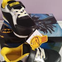 Sneakers Batman n.30 con luci nuove con cartellino