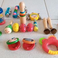 Set di strumenti musicali per neonati