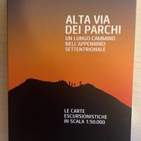 Cofanetto 8 cartine Alta Via dei Parchi