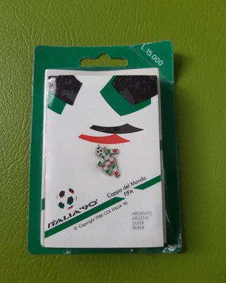 Spilla in argento Mondiali Italia '90