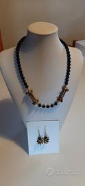 Parure collana/orecchini 