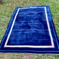 Tappeto tibetano blu 2,44 x 1,53