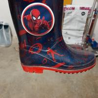 stivali gomma spaider man numero 27