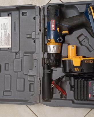 Trapano Ryobi 18v