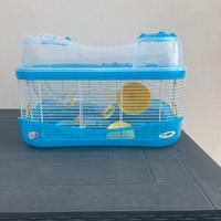 Gabbia per criceti completa piu accessori