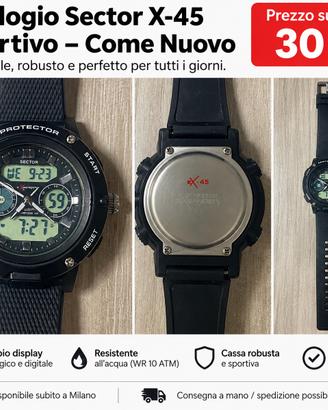 Orologio Sector X-45
