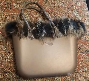 Borsa O-Bag con pelliccia (Prezzo ribassato)