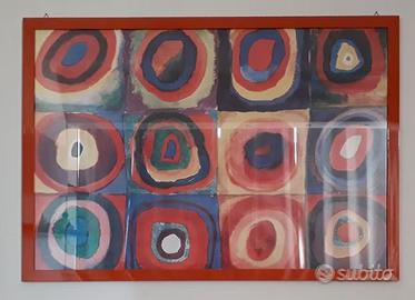 Kandinsky 'Cerchi Concentrici' 145x102