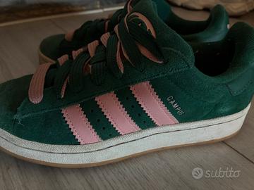 Adidas Campus 00s Verde e Rosa - Taglia 38
