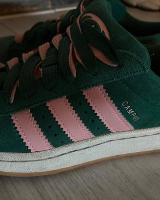 Adidas Campus 00s Verde e Rosa - Taglia 38