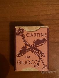 Mini carte da giuoco Cicogna