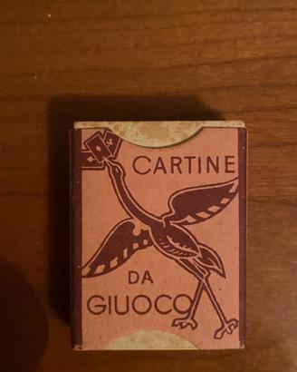 Mini carte da giuoco Cicogna