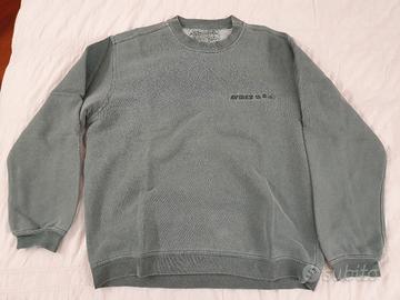 Felpa Avirex verde salvia, tg M