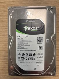 2 Dischi 6TB Seagate Exos SAS