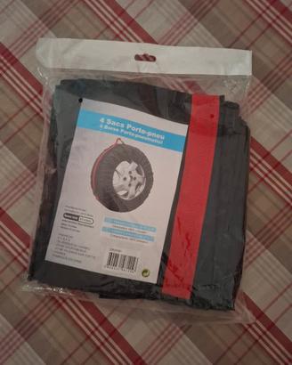 Set 4 Sacche porta Pneumatici Auto 13"-16" - Nuove