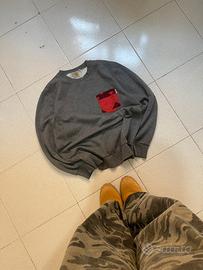 maglione carhatt s grigio originale