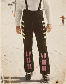 Pantaloni Sci Uomo GigiRizzi Vintage fine anni '80