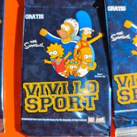 8 bustine figurine "Vivi lo Sport" – Simpson