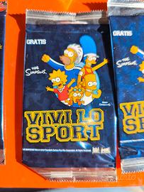 8 bustine figurine "Vivi lo Sport" – Simpson