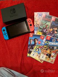 Nintendo Switch + 6 giochi