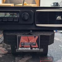 Autoradio Vintage 80 Autovox RE277 FM + plancia