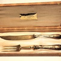 Set di posate vintage – 2 pezzi, nuovo con scatola