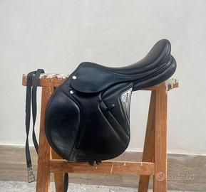 Sella Equiline in pelle Nera