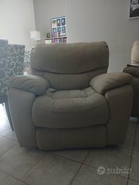 Poltrona reclinabile elettrica
