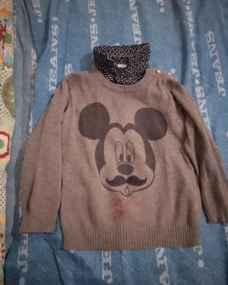 maglioncino Disney Topolino Mickey Mouse 