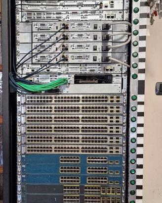 Lab cisco CCNP/CCIE completo con rack