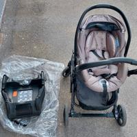 Trio fluido cam stelle tortora