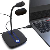 Microfono USB PC e PS4 - Microfono da Scrivania Om