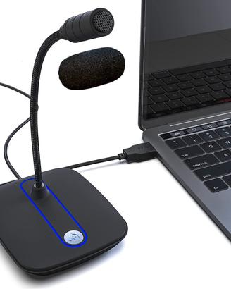 Microfono USB PC e PS4 - Microfono da Scrivania Om