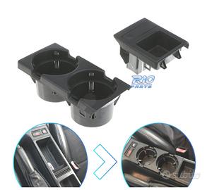 SUPPORTO PORTA BICCHIERI E MONETE PER BMW E46