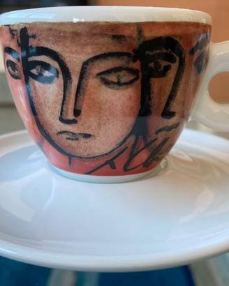 Illy Collection Pompei Sandro Chia 1993 rara