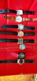 Lotto/Stock 8 orologi al quarzo vintage/usati