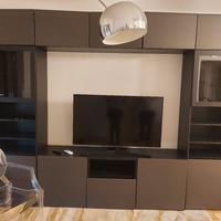 Parete soggiorno/tv Besta Ikea