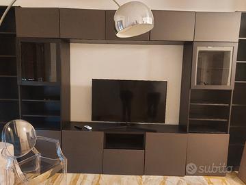 Parete soggiorno/tv Besta Ikea