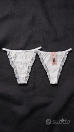Intimo donna perizoma nuovo Pizzo taglia unica