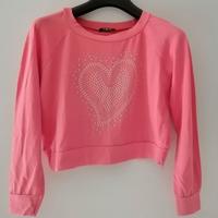 Maglia/crop top maniche lunghe donna.