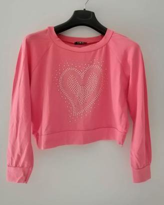 Maglia/crop top maniche lunghe donna.