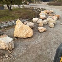 Sassi per arredamento