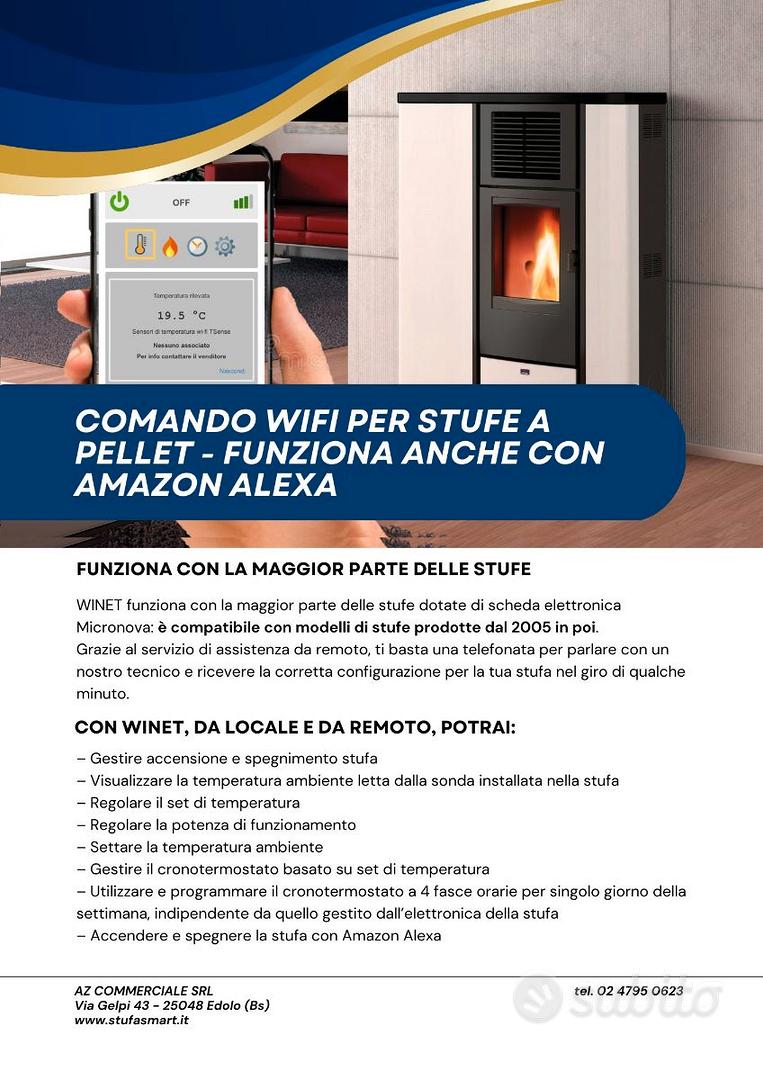 Modulo wifi per stufe a pellet Extraflame - Elettrodomestici In vendita a  Brescia