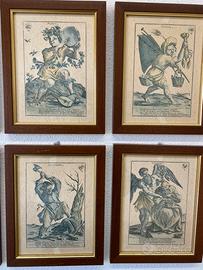 Stampe vintage 12 mesi