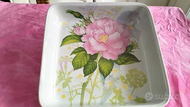 Pirofila quadrata porcellana  "Mancioli"