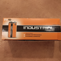 Batterie nuove 9v Duracell industrial