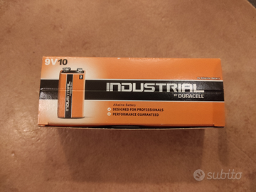 Batterie nuove 9v Duracell industrial