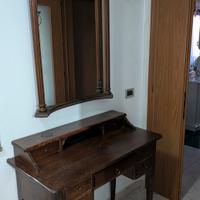 Specchio in legno massello stile vintage 
