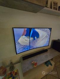 Tv Samsung 49" modello curvo  UE49KU617