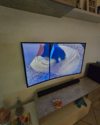 Tv Samsung 49" modello curvo  UE49KU617